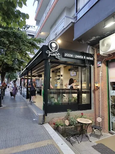 The Funky's storefront in the neighbourhood